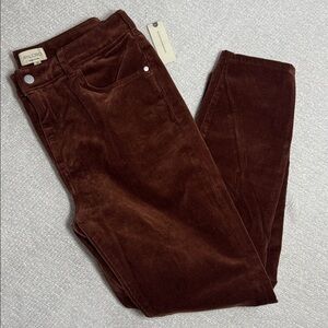 Pilcro Skinny Corduroy Pants